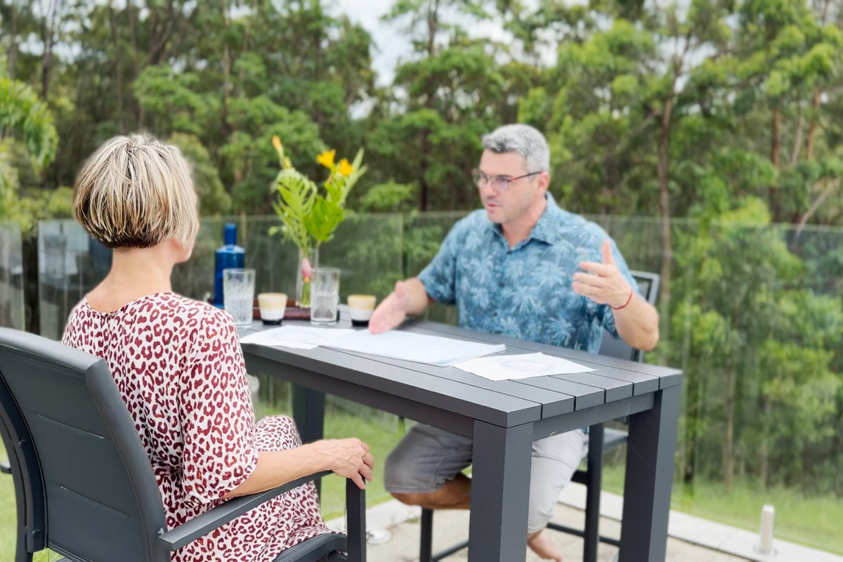 René Pennino in a coaching session